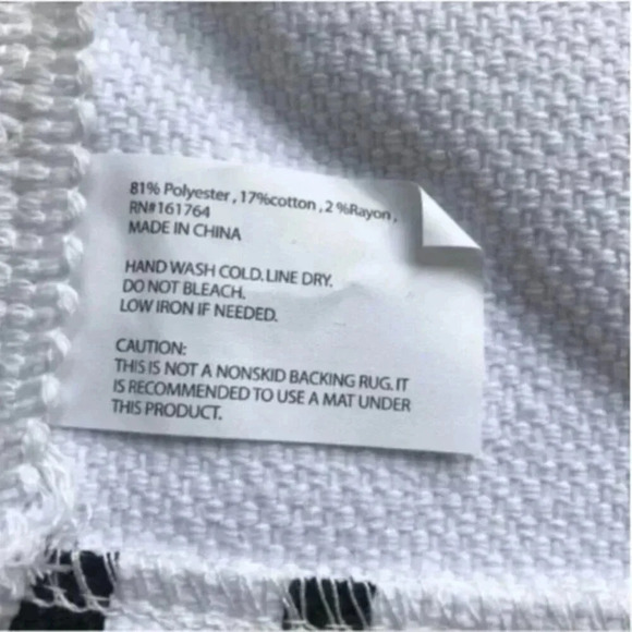 Target Rug Black & White | Home Decor | Accent Rug | Black & White |Target Humor - Picture 5 of 5